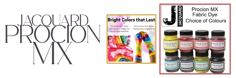 Jacquard Procion MX The ultimate cold water fabric dye!